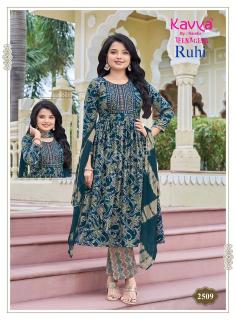 Kavya ruhi vol 25 daily wear anarkali kurtis wholesale